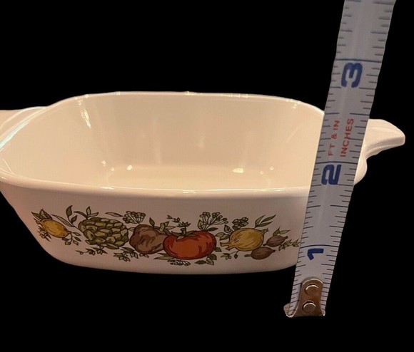 Set of 2 Corning Ware Spice of Life P-41-B Petite Pans 1 3/4 Cup - No Lids - Picture 4 of 9